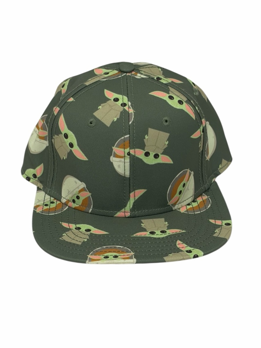 Star Wars Mandalorian Grogu Baby Yoda SnapBack Baseball Hat - NWT